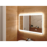 Зеркало с подсветкой для ванной комнаты Инворио 200х80 см
