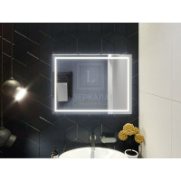 Зеркало для ванной с подсветкой Люмиро 140х70 см