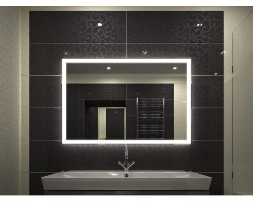 Зеркало в ванную с подсветкой Валентин